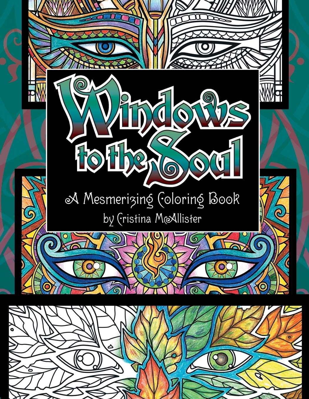 Windows to the Soul: A Mesmerizing Coloring Book