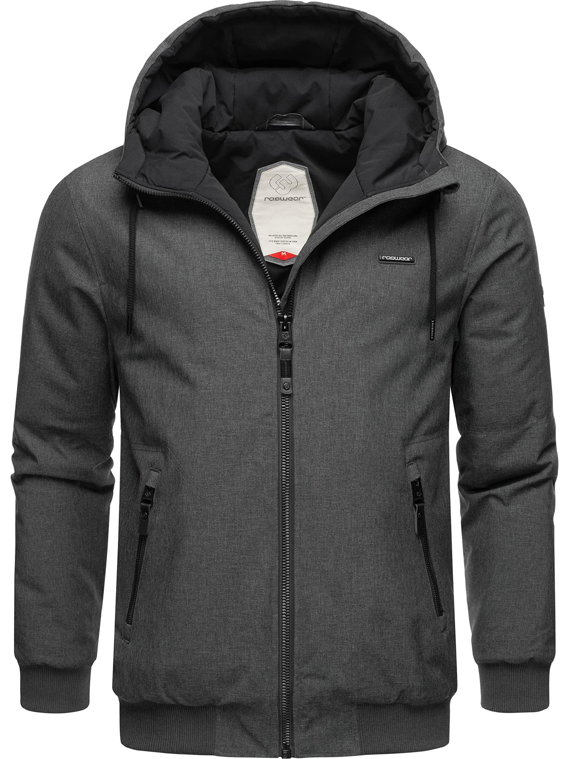 Ragwear Giacca invernale da uomo, calda, impermeabile e traspirante, con cappuccio regolabile Stewie S-4XL