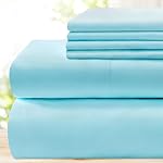 BYSURE Hotel Luxury Bed Sheets Set 6 Piece(King, Cream/Beige) - Super Soft 1800 Thread Count 100% Microfiber Sheets with Deep Pockets, Wrinkle & Fade Resistant
