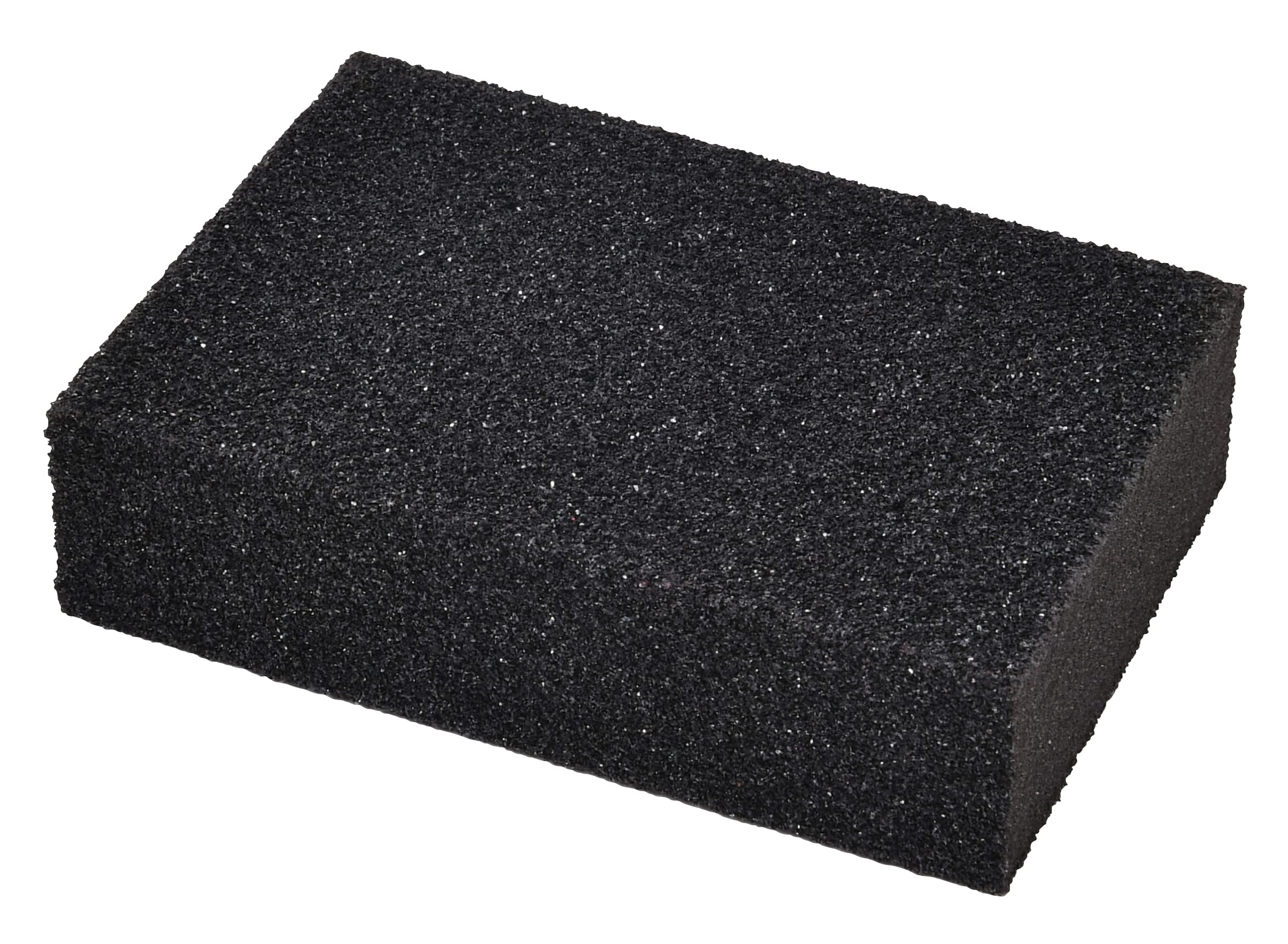 Amtech - Dual Grit Sanding Sponge (P60/P100), Washable Aluminium Oxide, Ideal for Bare and Painted Wood Finishing (25 x 100 x 70mm)