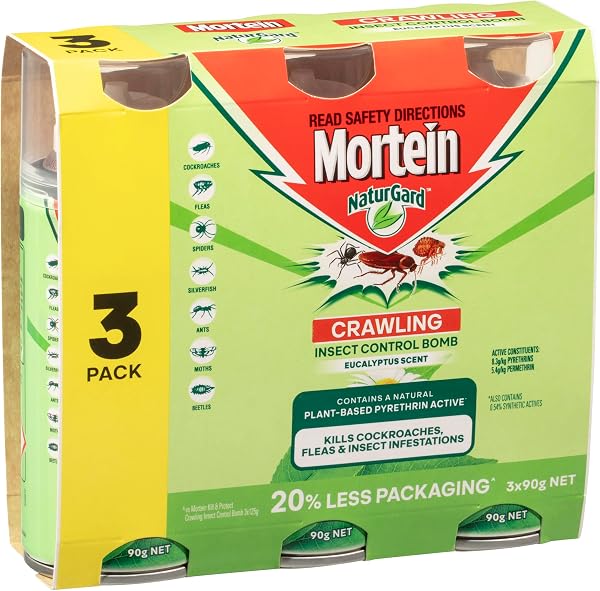 Mortein Naturgard Eucalyptus Scent Insect Control Bomb 90g