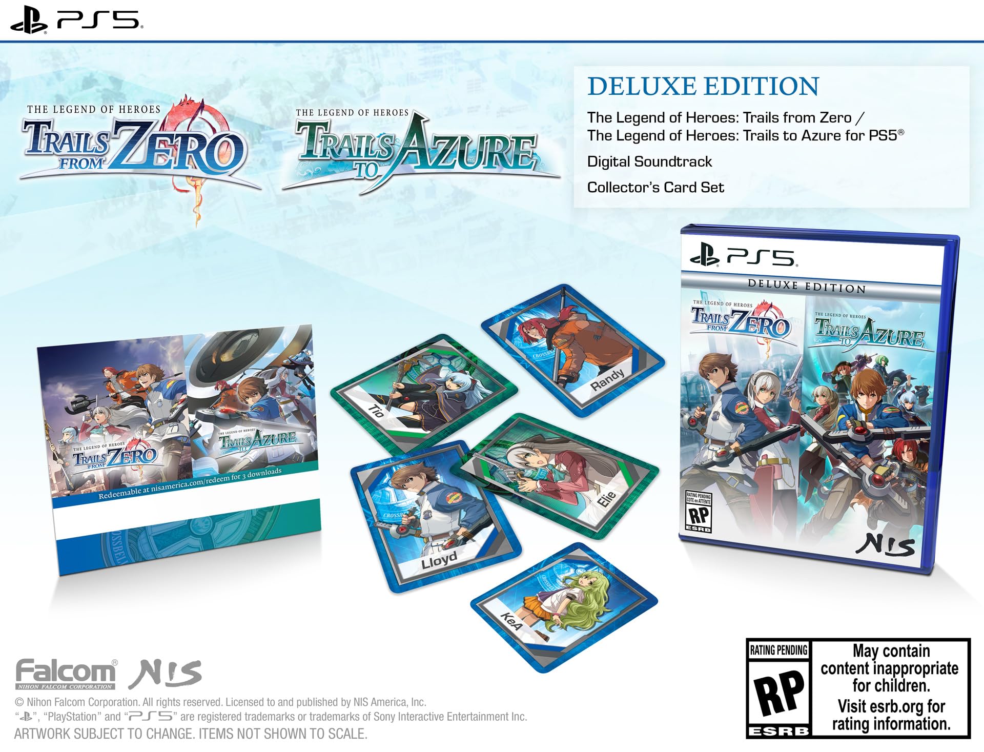 PS5＆PS4ソフトセット Amazon.com: The Legend of Heroes: Trails from Zero / The Legend of