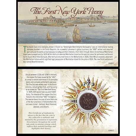 American Coin Treasures: Own a Piece of History with The First New York Penny Coin