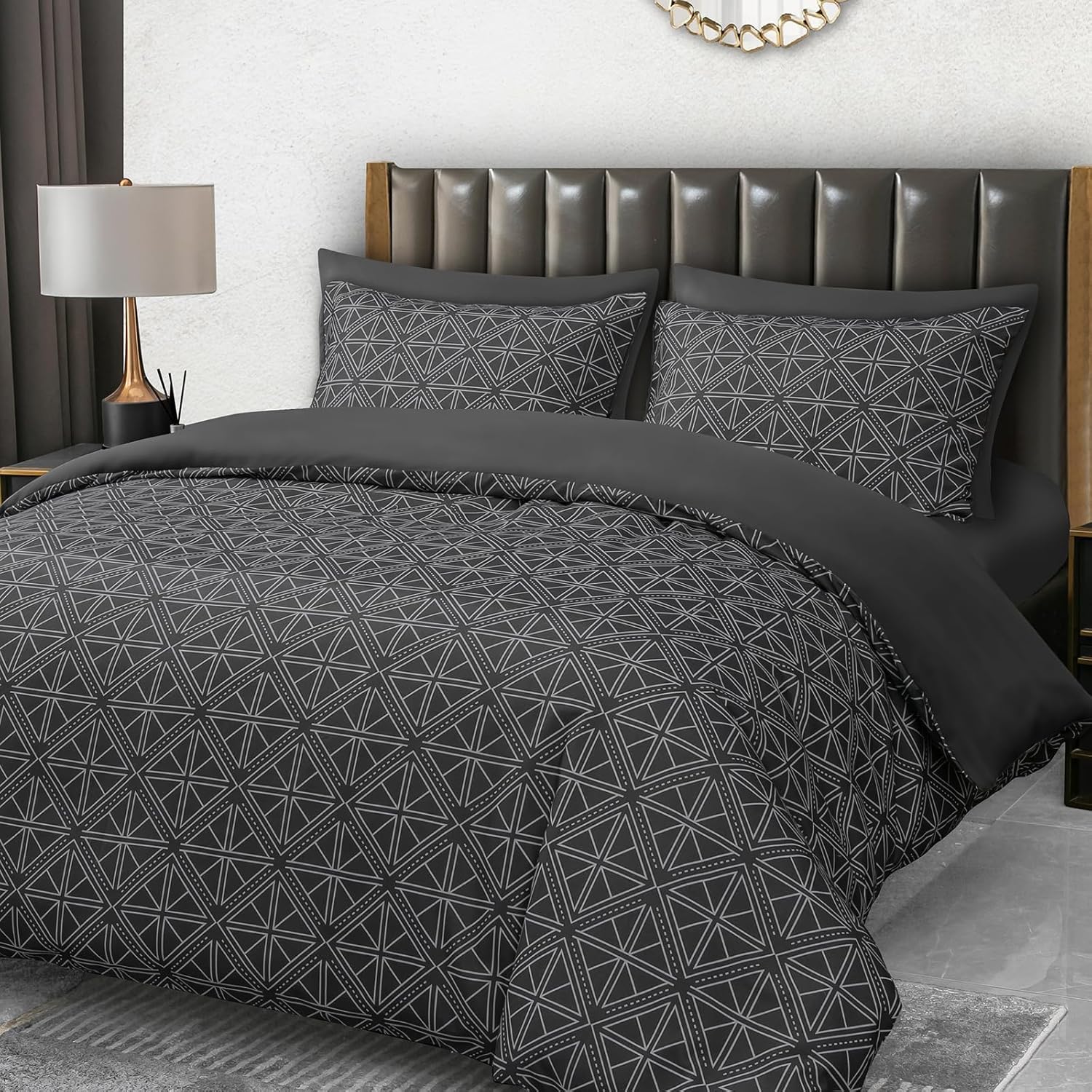 Pamposh King Size Duvet Cover Set Reversible Bedding King Size Duvet