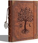 Vintage Scrapbook Album Travel Photo Album with Writing Space 4x6 120 Pockets Photo & 40 Journaling Pages DIY Memory Photo Book Photo Scrapbook Album Kit for Wedding Family Vacation, Green