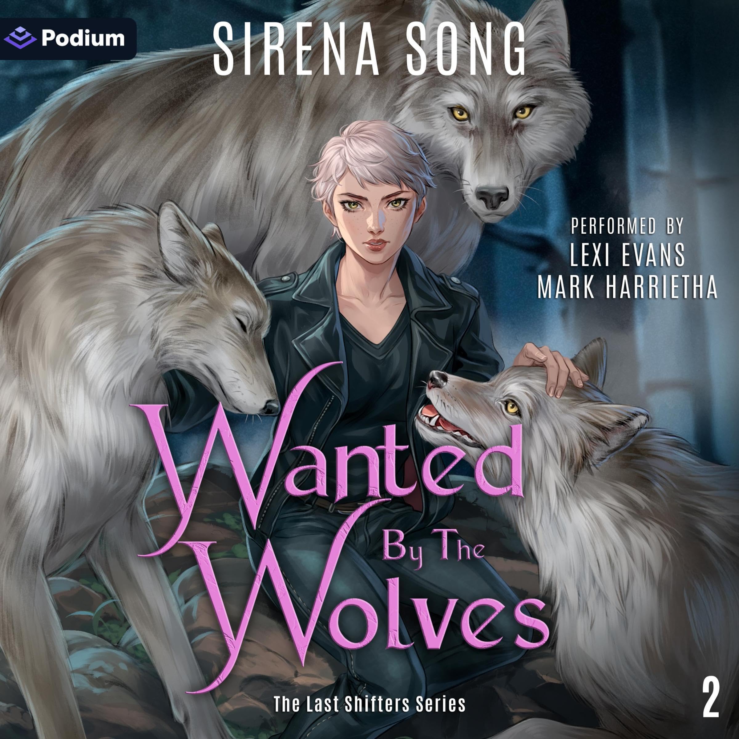 Cover art for Wanted by the Wolves