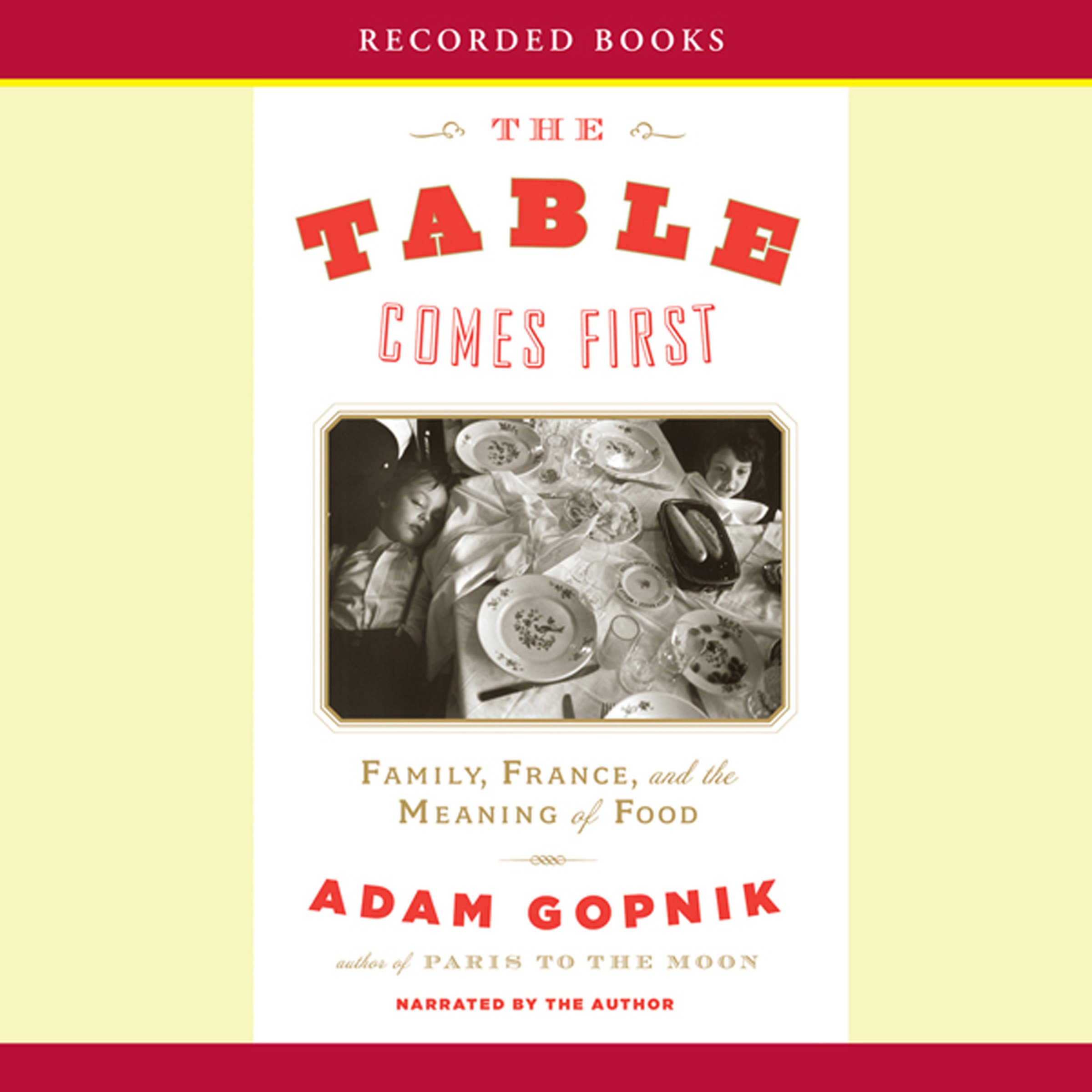 Cover art for The Table Comes First