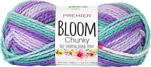 PREMIER YARNS YARN BLOOM CHUNKY WILDFLER