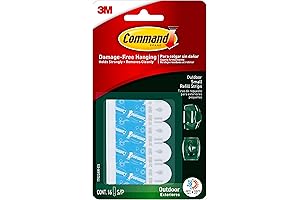 Micro Adhesive Strips: Seamless Hanging Solution for Small Outdoor Wall Hooks