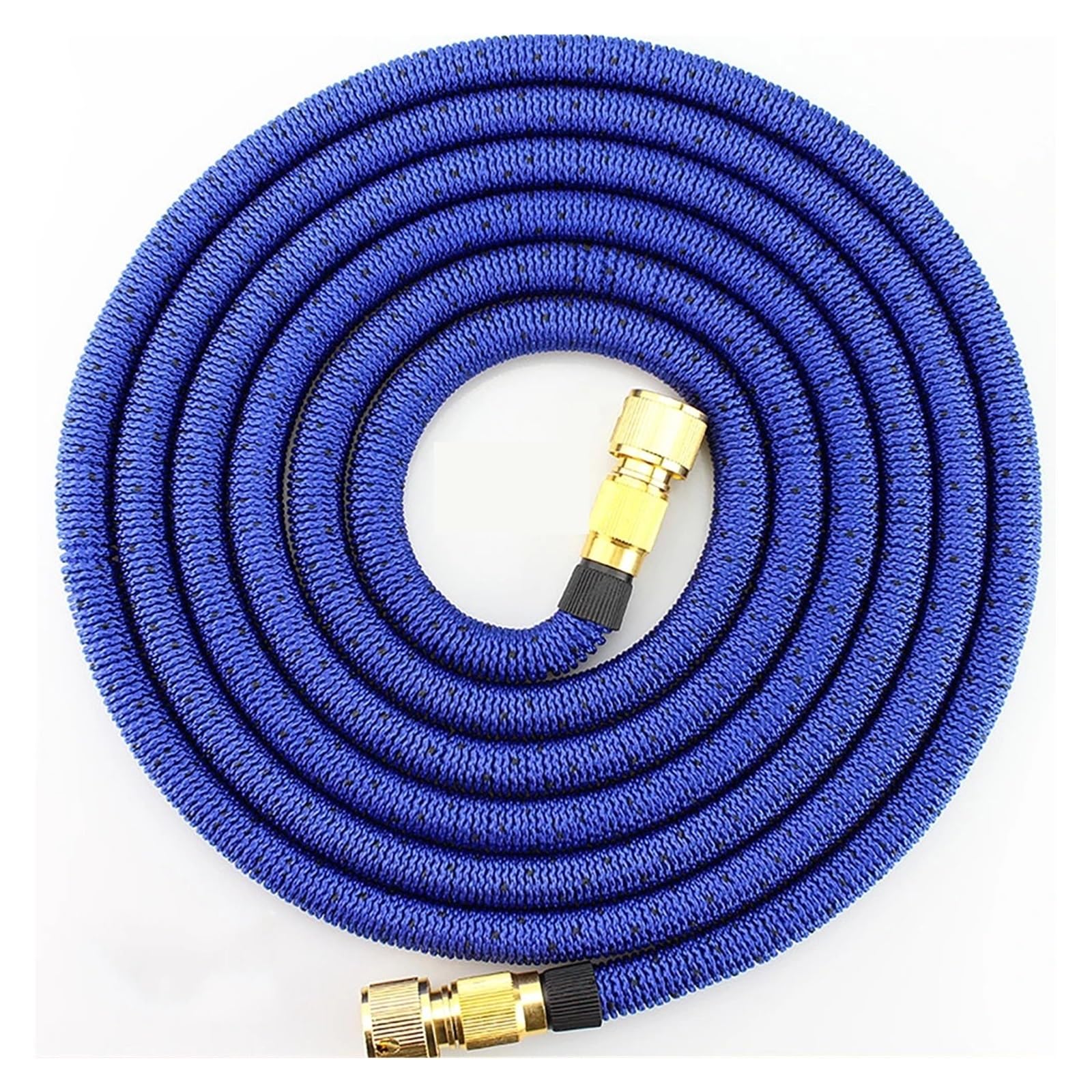 Manguera de jardín ligera extensible Kit de manguera for pistola de agua, manguera mágica for jardín, riego de granjas, lavado de autos, lavadora de alta presión(Blauw,50FT)