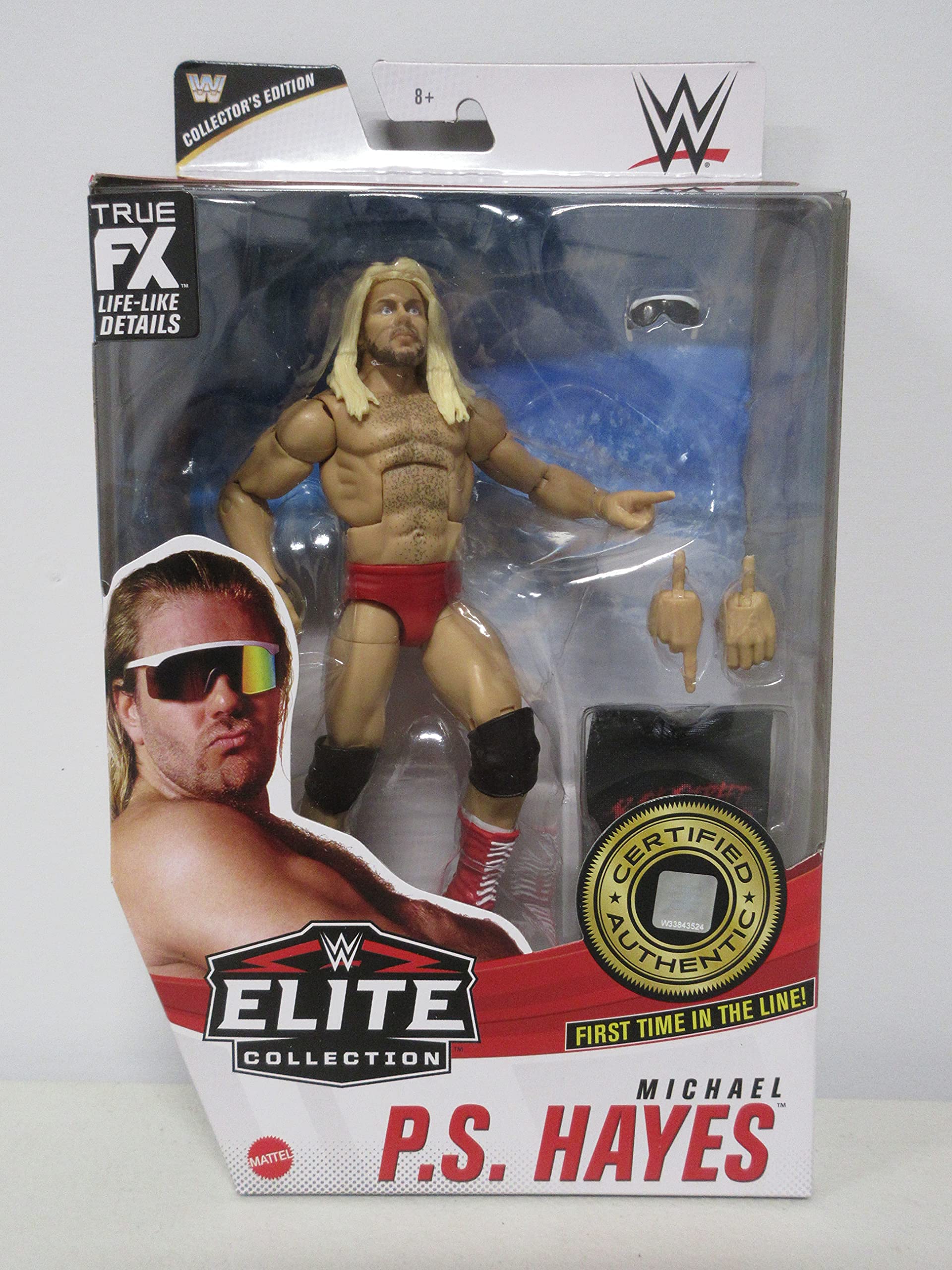 WWE Michael P.S. Hayes Elite Collection 83 Wrestling Action Figure
