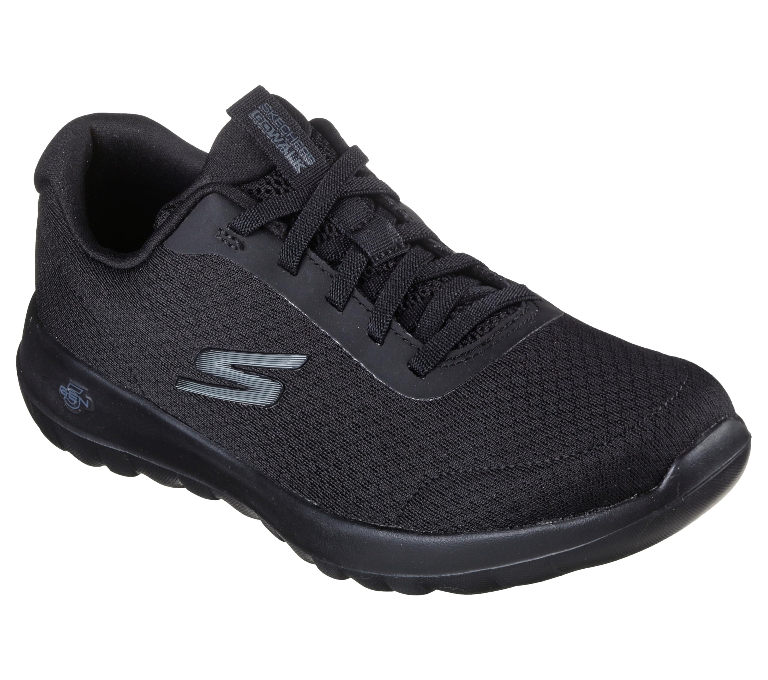 Skechers, Go Walk Joy Ecstatic, Sneaker da donna, nero, 12 Wide