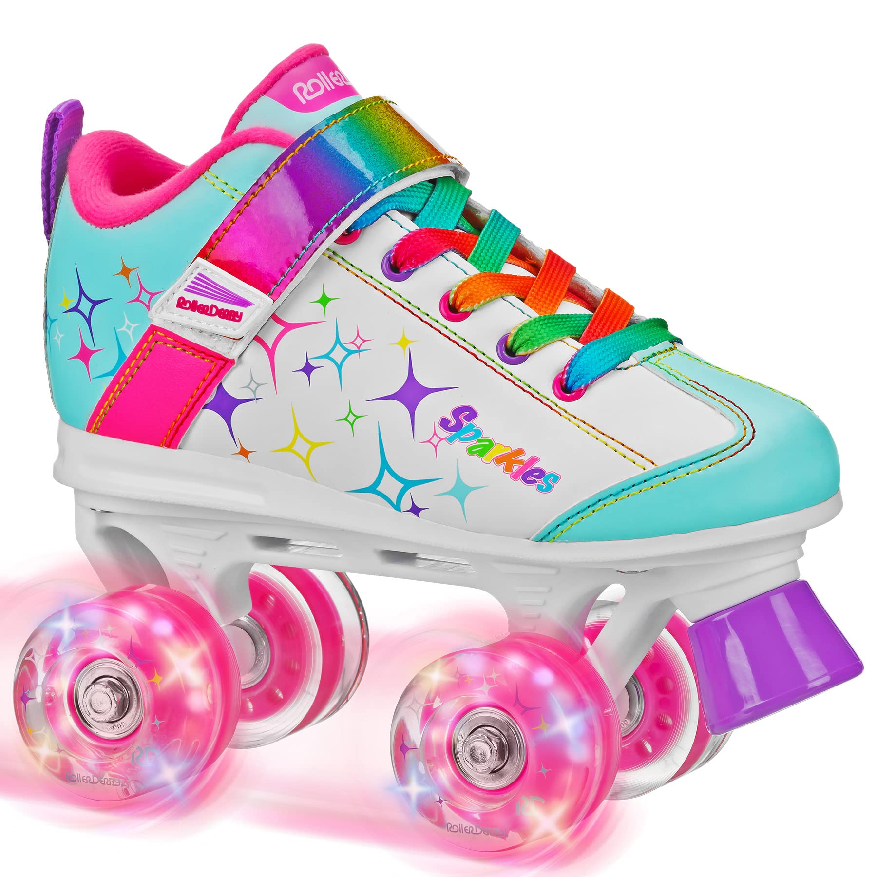 Roller Derby Sparkles Lighted Wheel Roller Skates