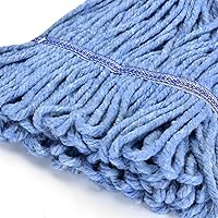 Vista 7 de Matthew Cleaning - Cabezal de trapeador de servicio pesado de repuesto de grado comercial para limpieza general y de pisos, recambios de cabezal