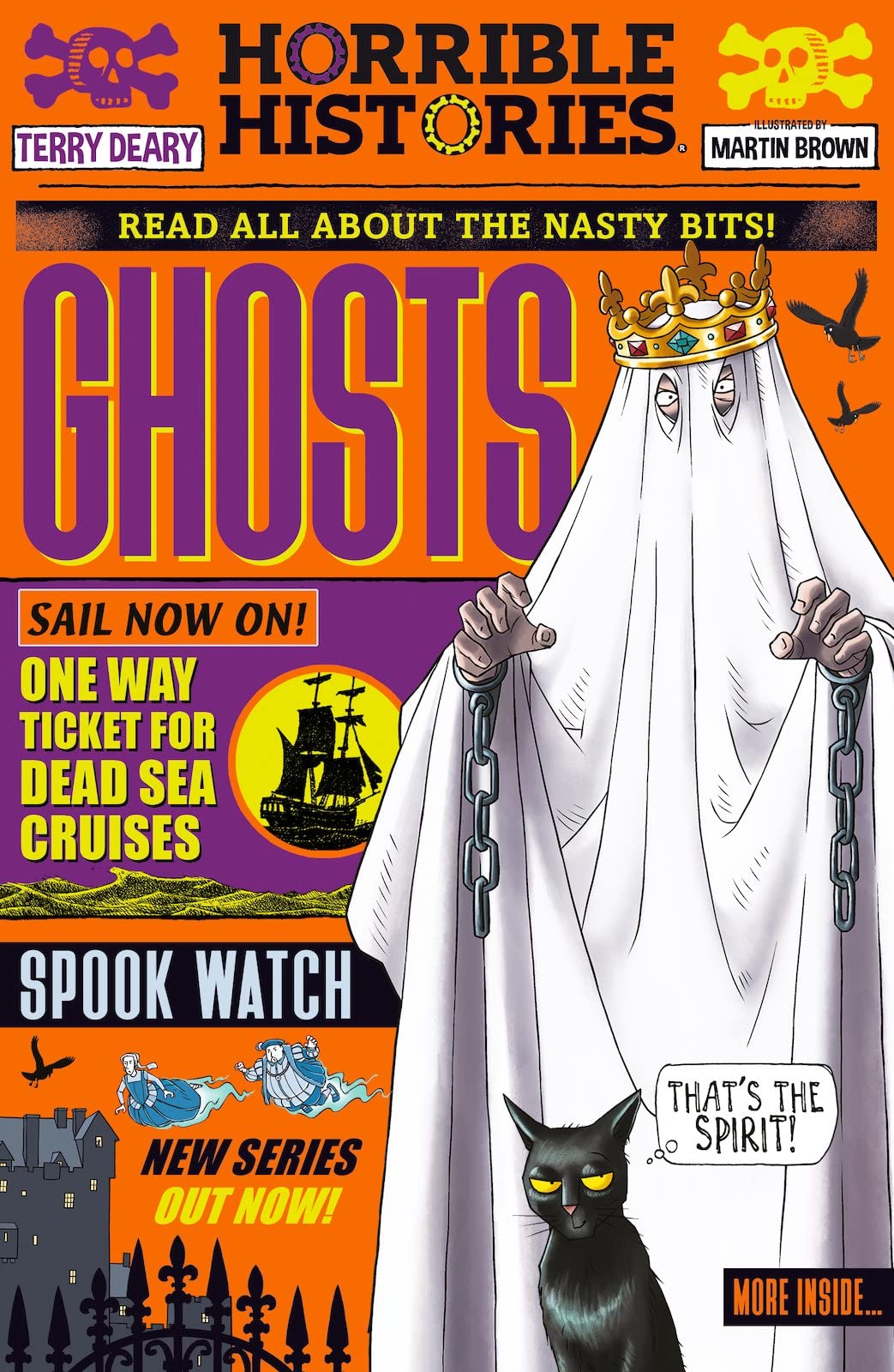 Ghosts by Terry Deary, Martin Brown - 9780702322907