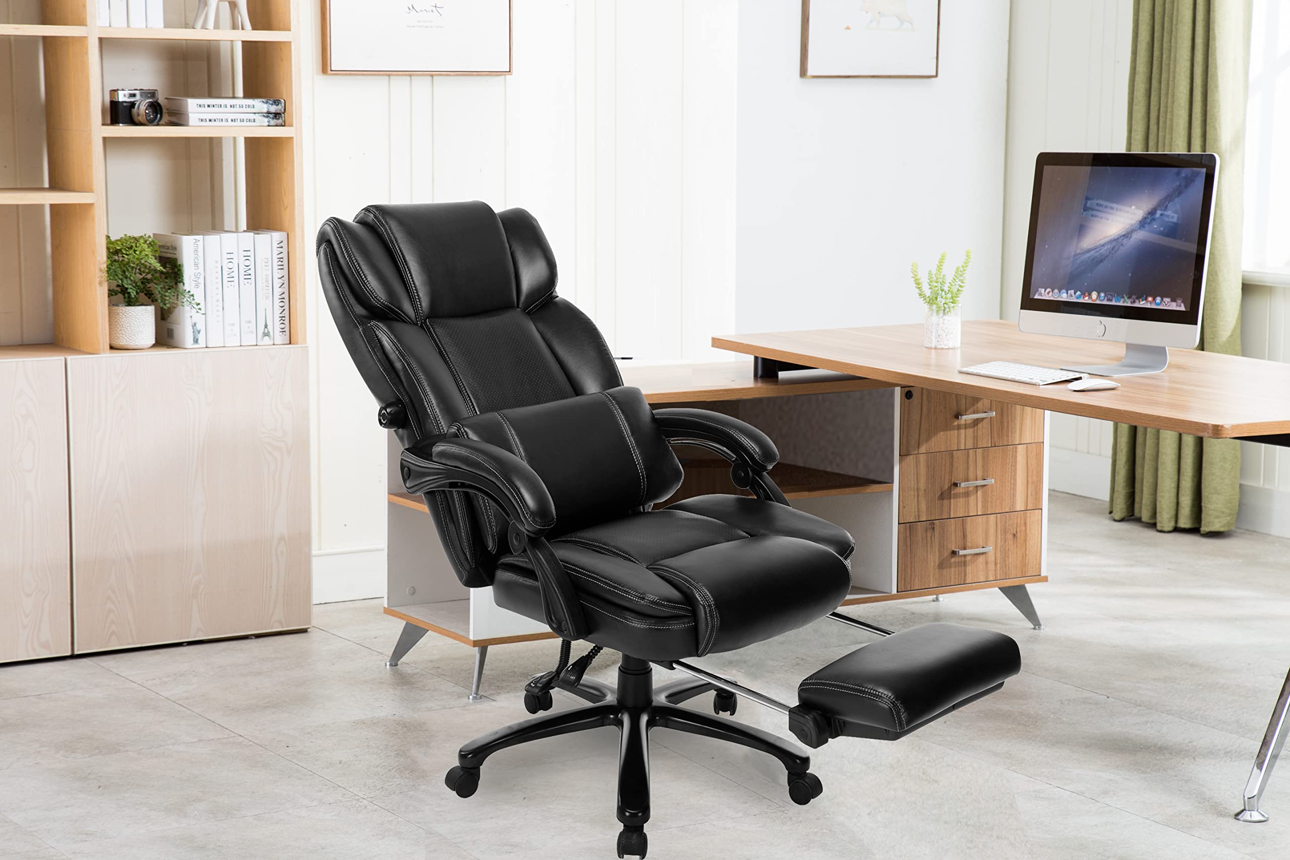 Best Reclining Office Chairs With Footrests (Updated For 2021
