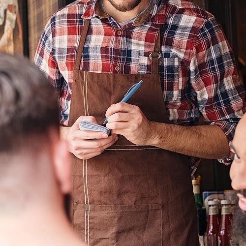 Miniatura 8 de deegtran 50 bolígrafos de tinta roja de barril rojo + 50 bolígrafos de tinta azul azul