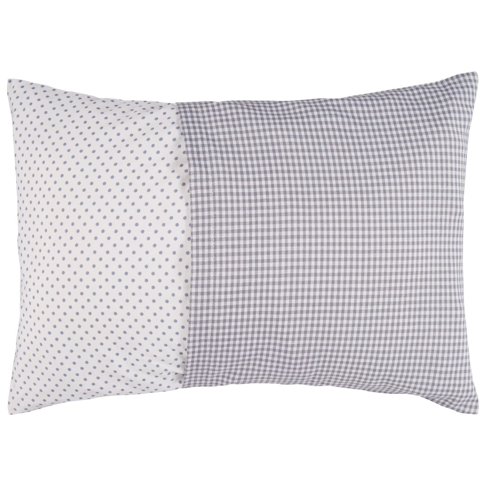 Glückspilz Namenskissen personalisiert, Babykissen mit Namen Bestickt, Schaf, Grau, 40 x 60 cm