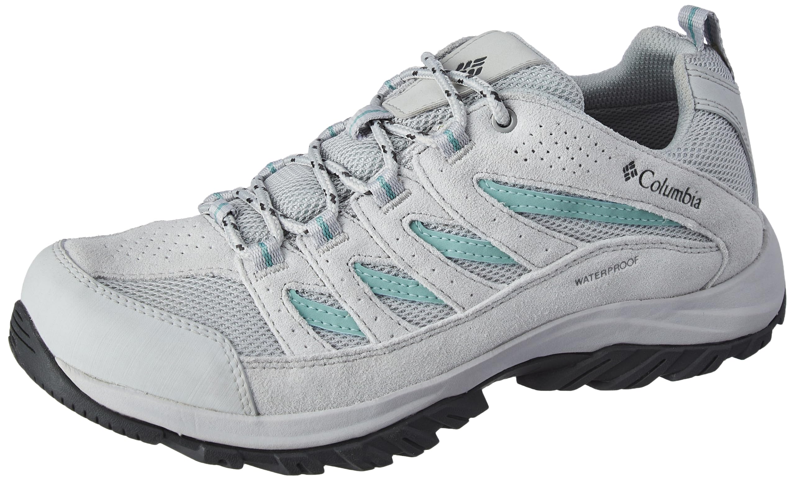 Women Crestwood Waterproof Hiking & Trekking Shoes Grey