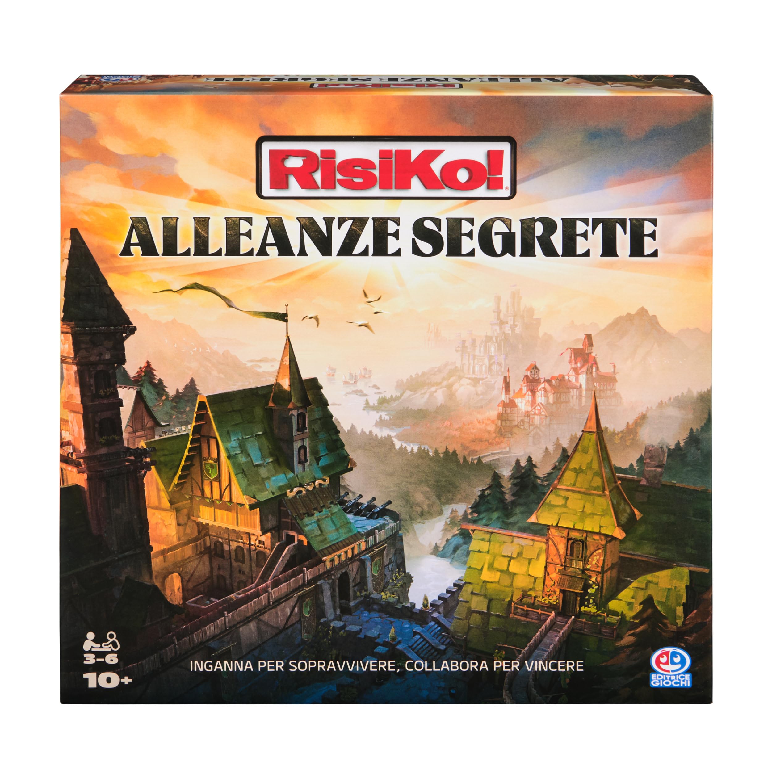 Spin Master Games, Publisher Games, RisiKo! Secret Alliances, Box Games, Strategy Games, 10+ Years, 3-6 Players