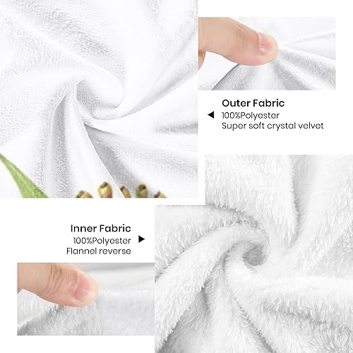 Miniatura 5 de Manta personalizada de vaca para bebé, manta mensual de hito para bebé, niña y niño, con nombre, manta de bebé buey, calendario de primer año, manta