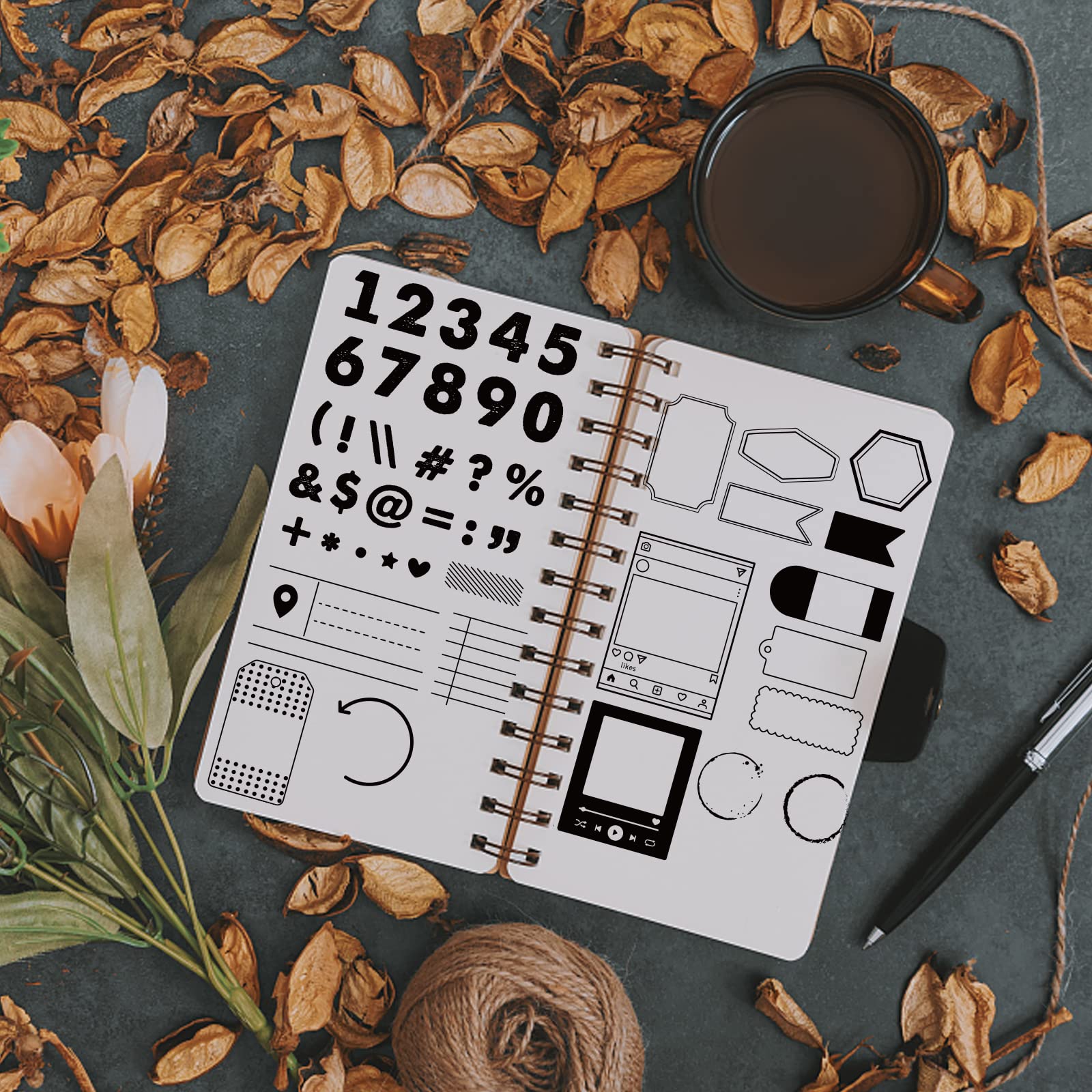 GLOBLELAND Suer Beach Tapons Transparents Pour Scrapbooking Île Château De Sable Coquilles De