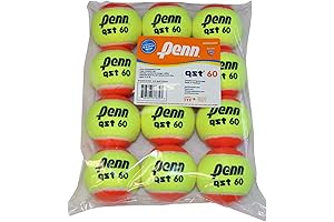Penn QST 60 Tennis Balls: Youth Tennis Training Essential