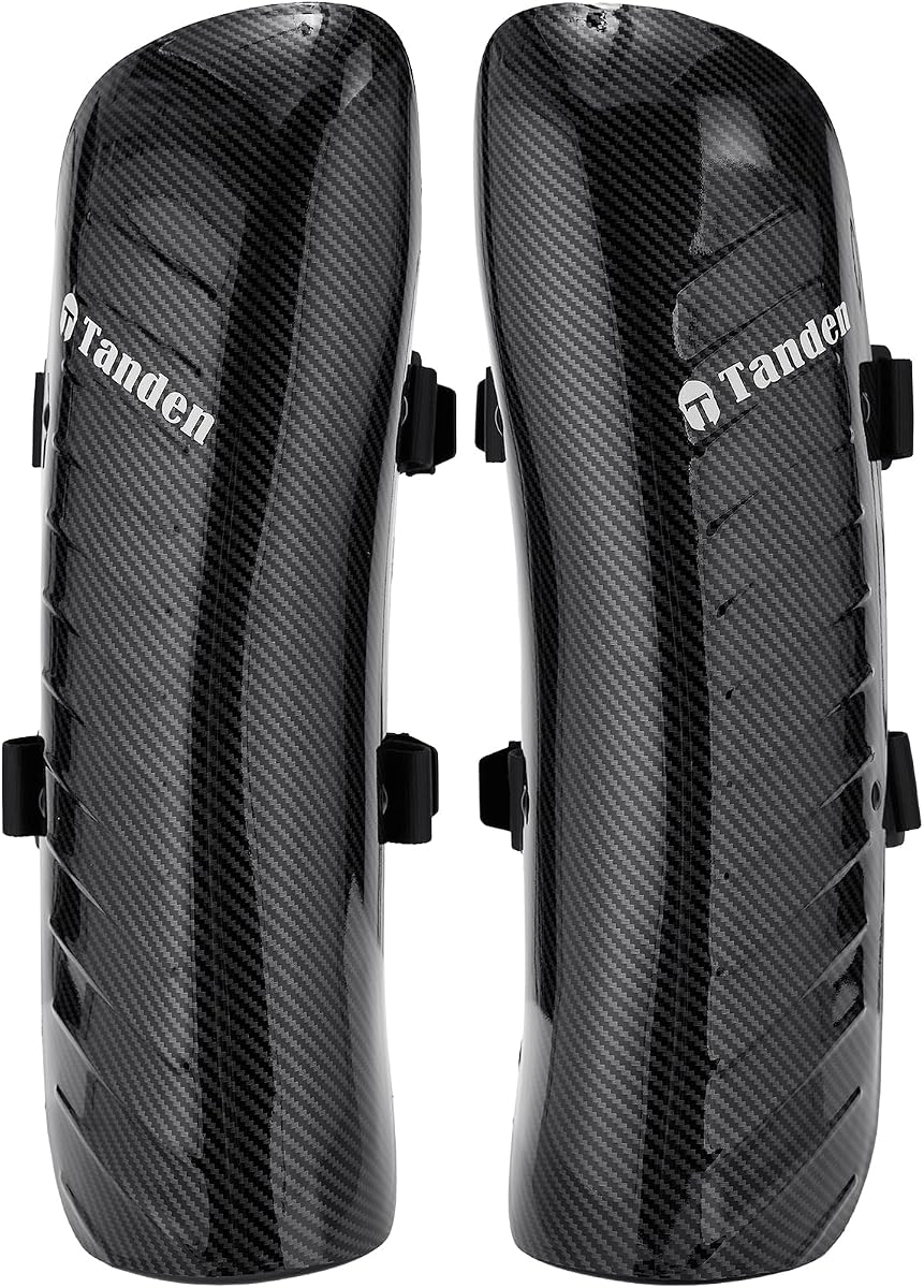 Ski Shin Guards for Skiing Pro Shield, Racing Ski Shin Pads for Skiing & Snowboarding, Premium High-Impact Protection with Adjustable Straps & Durable Shell