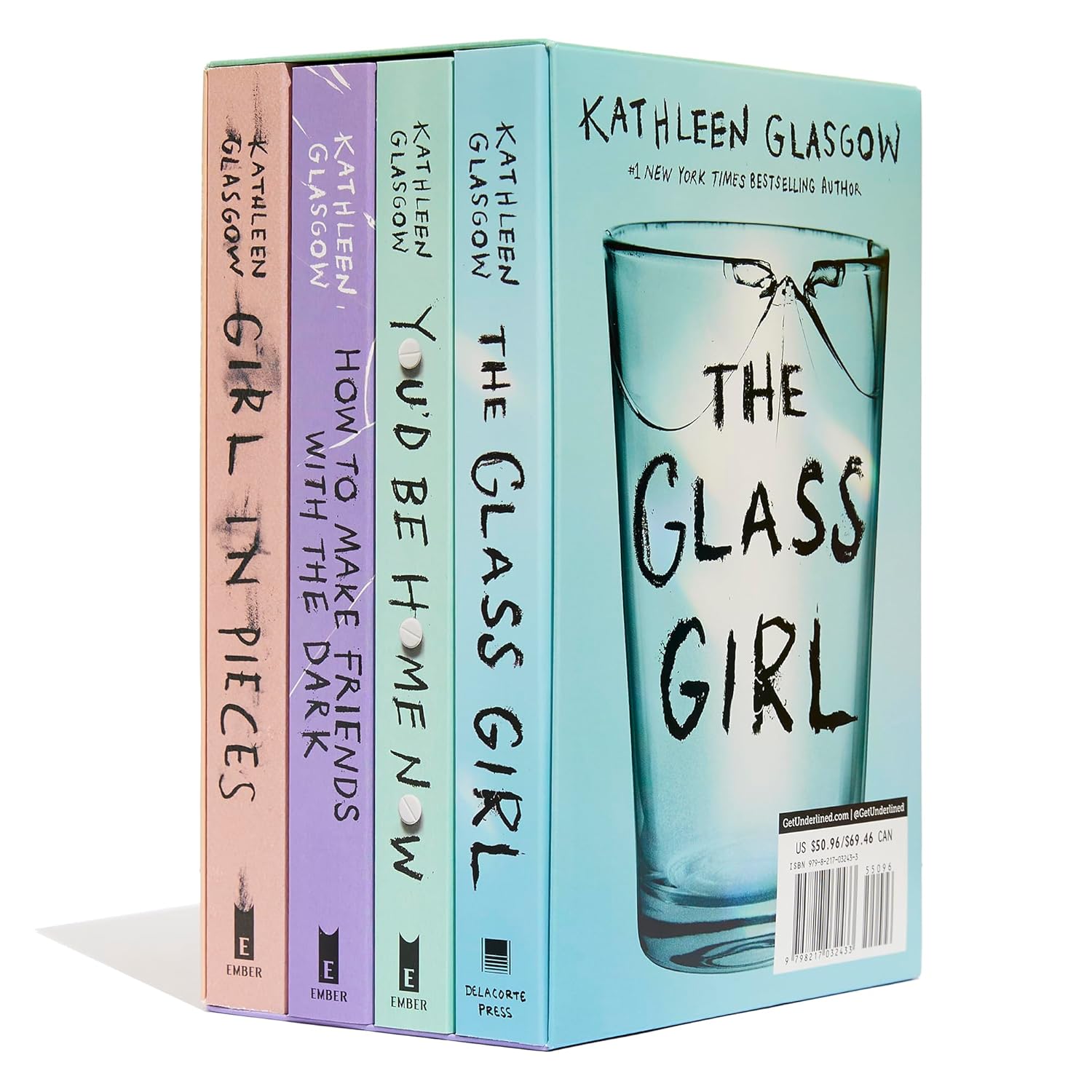 Kathleen Glasgow 4-Book Boxed Set: Girl in Pieces; How to Make Friends with the Dark; You'd Be Home Now; The Glass Girl - Image 6