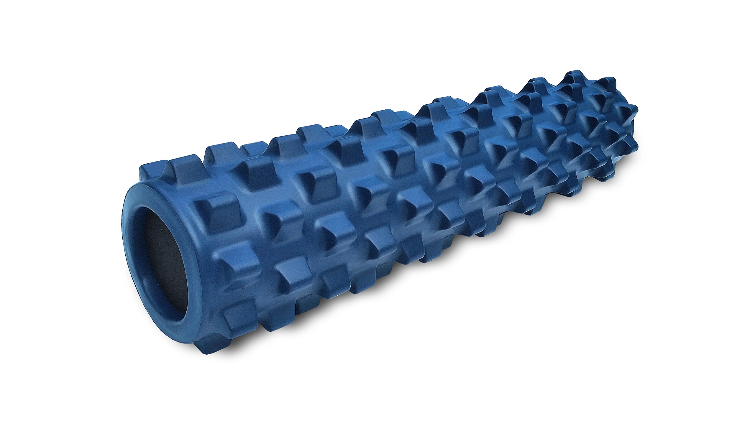 RumbleRoller Original Textured Foam Roller - Deep Tissue, Self Myofacial Release Massage Therapy Roller