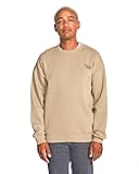 Volcom Men's Roundabout Crew Fleece Sweatshirt – Soft Midweight Pullover Ribbed Cuffs