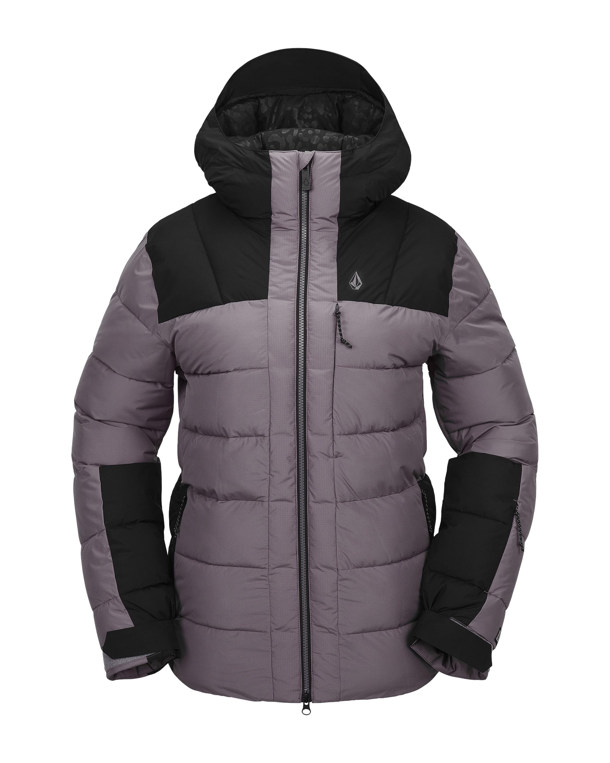 Volcom Women's Puffleup Relaxed Fit Mid Length Snowboard Jacket