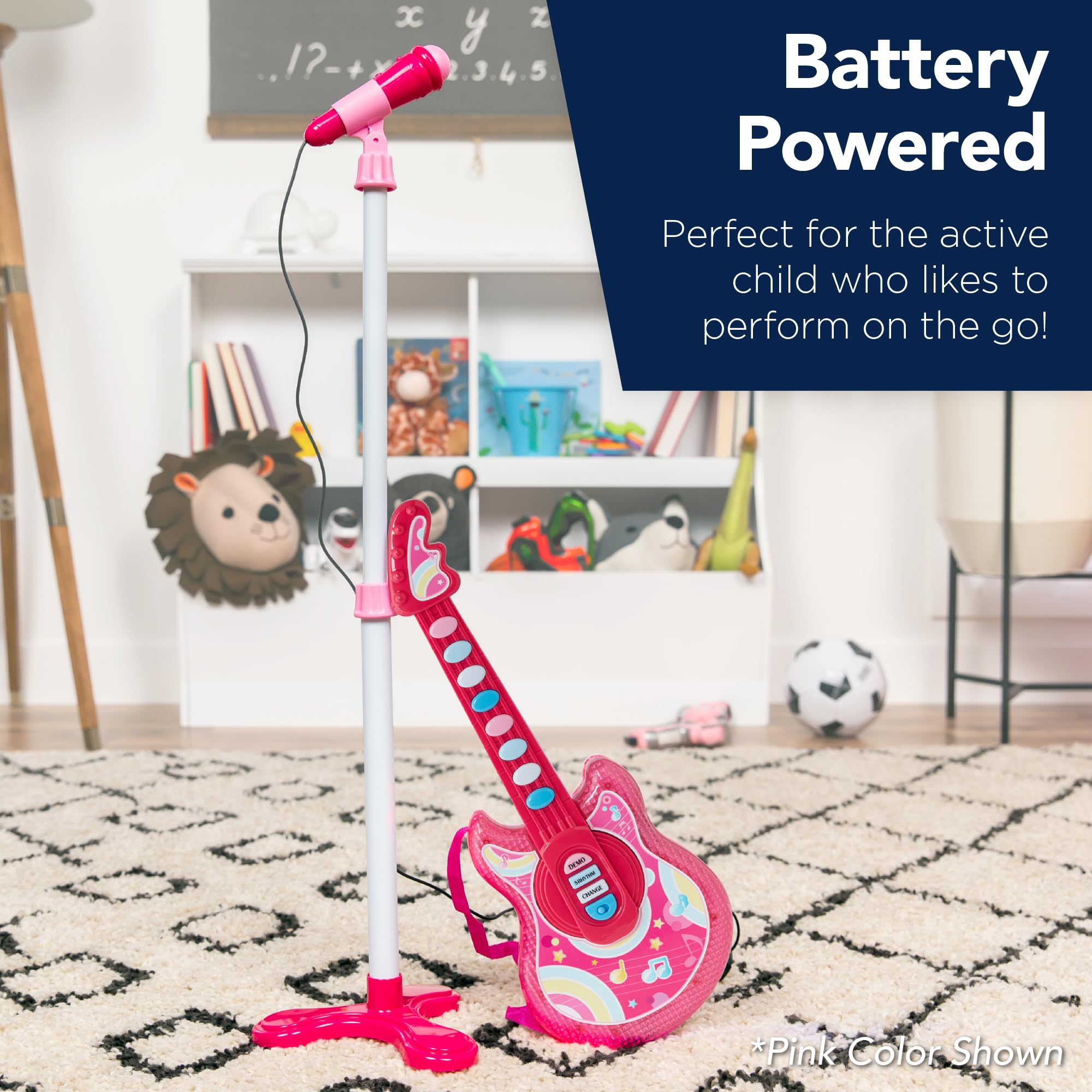 Amazon.com: Best Choice Products 19in Kids Toy Guitar, Pretend