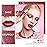 Oulac Red Matte Liquid Lipstick for Women, Long Lasting Lipstick Waterproof Lip Stain, No Transfer, Creamy High Pigmented Formula with Rose Oil, Vegan & Cruelty-Free MS07