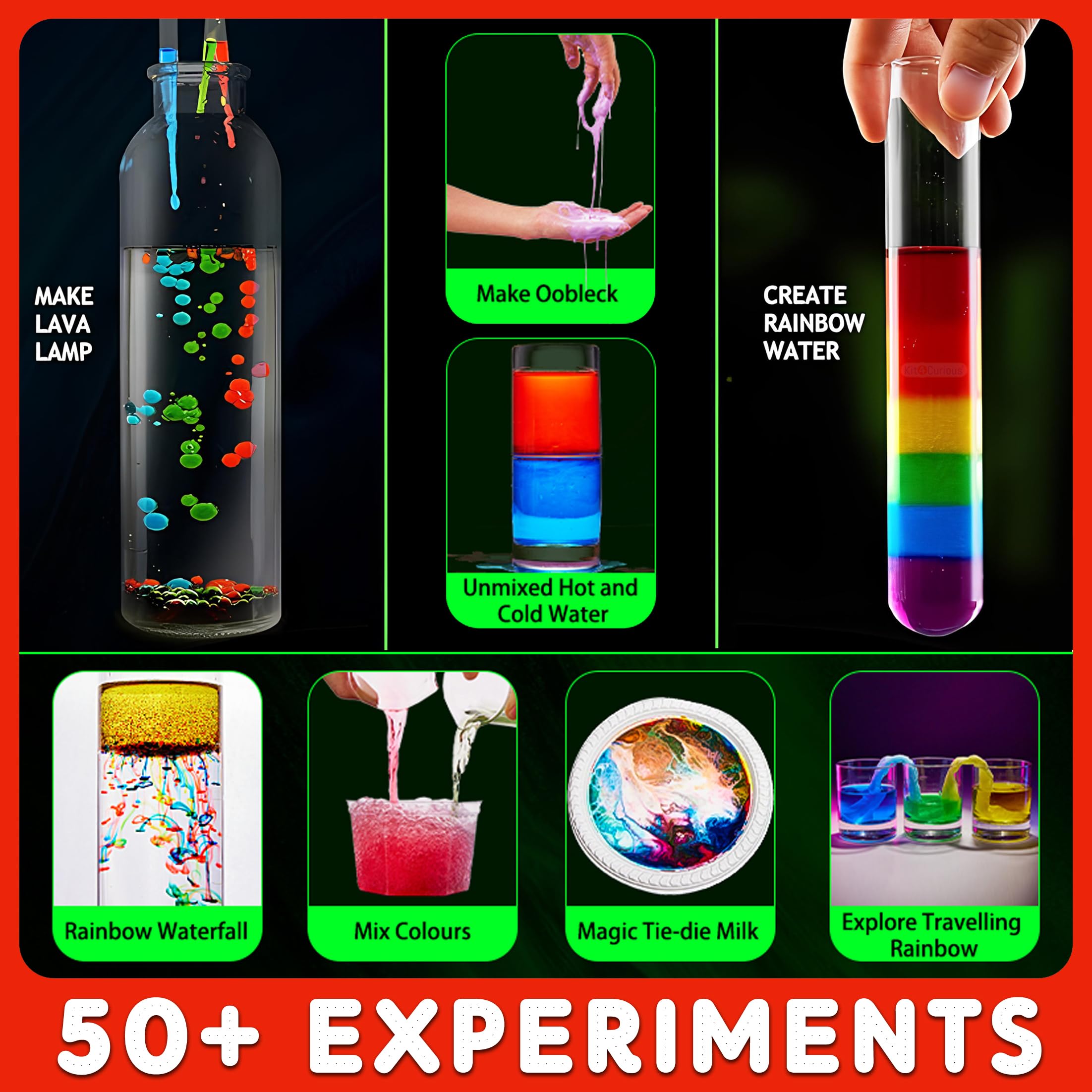 Science Experiment Kit for Kids - Chemistry & Physics -4