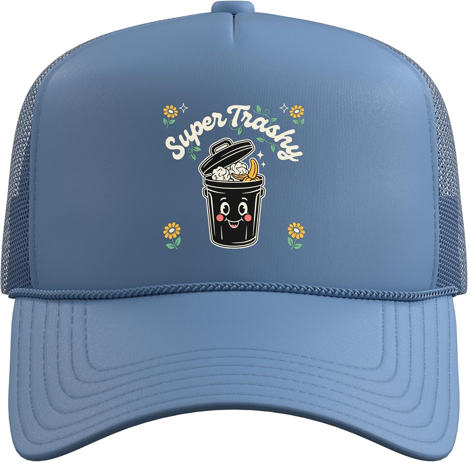 Super Trashy Garbage Memes Internet Viral - Trucker Hat with Adjustable Mesh Back image 2