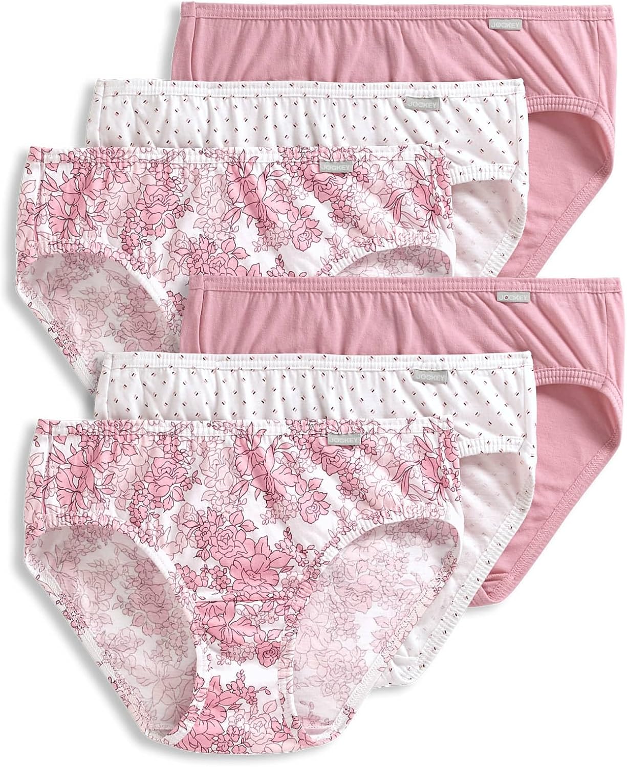 Jockey Women's Underwear Elance Bikini - 6 Pack