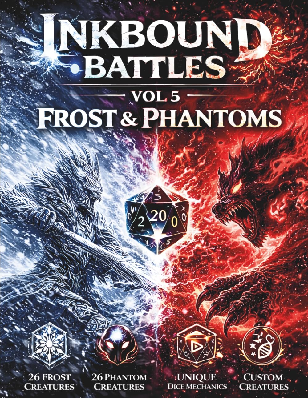 INKBOUND BATTLES vol 5: Frost & Phantoms: A playable pvp based series featuring 50+ creatures