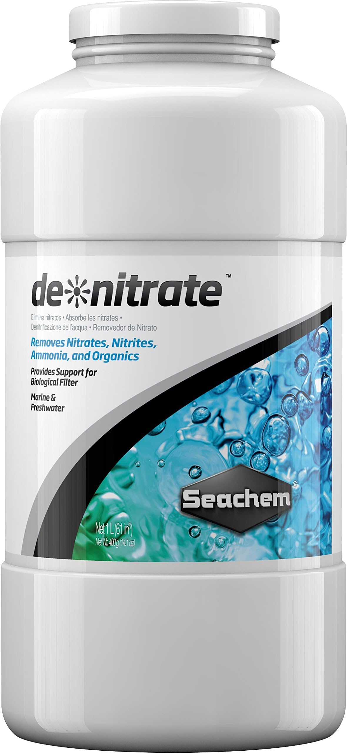 Seachem De Nitrate Remover, 1 Litre