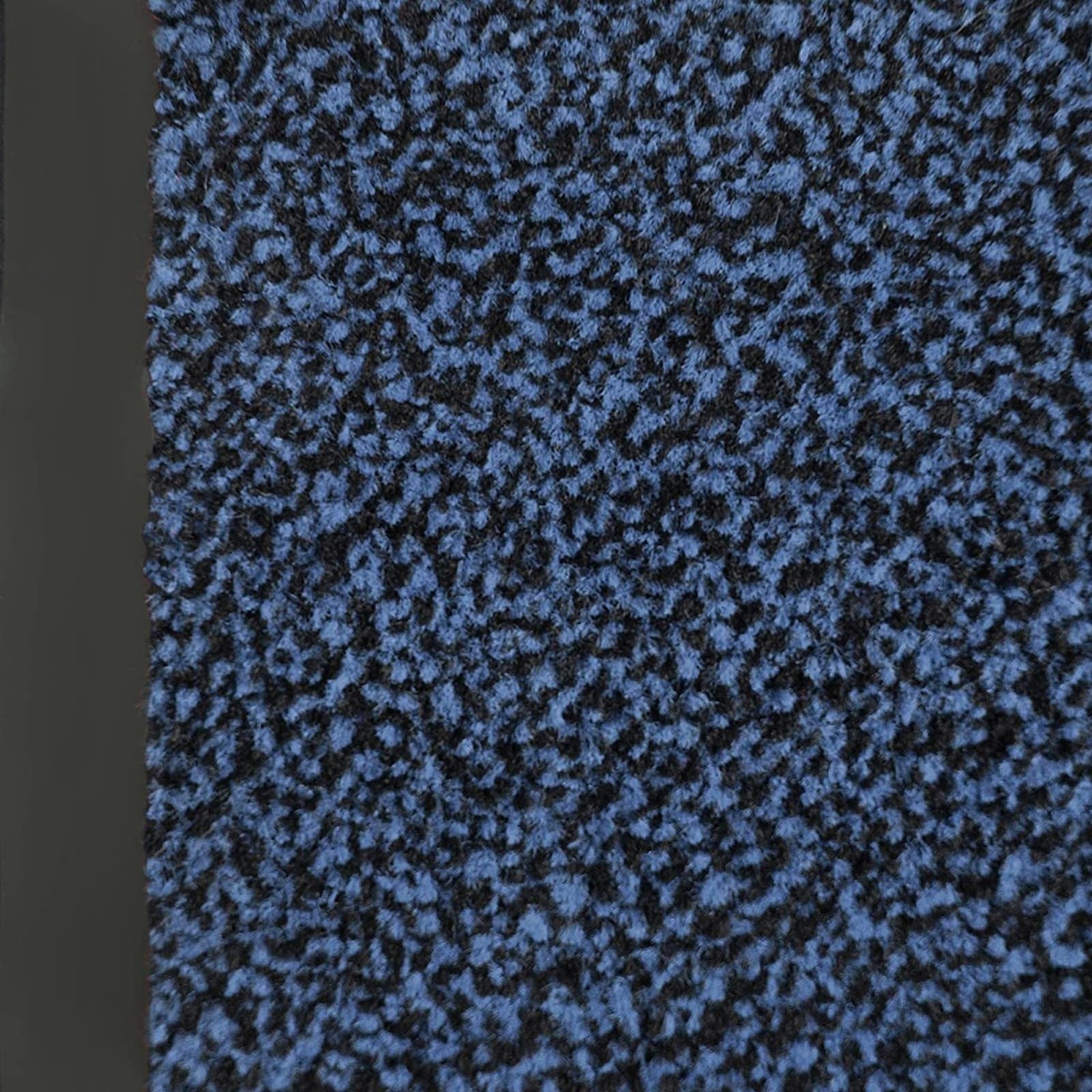 Casa Pura - Tappeto antiscivolo e antipolvere, zerbino per interni ed esterni, lavabile e ultra assorbente, blu, nero, 90 x 300 cm