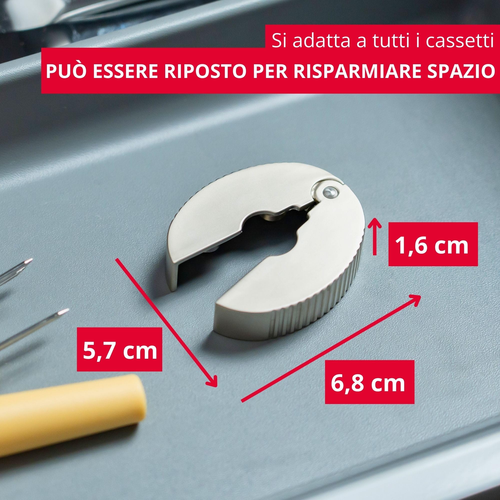 Westmark Taglia-capsule, Monopol Edition, zinco pressofuso, Mondo, finitura opaca, 62963380