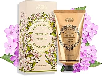 Panier des Sens – Verbena Hand Cream - Hand Cream for very Dry Hands and Skin – for Women and Men - With Shea Butter & Olive Oil - Vegan Made in France 97% Natural Ingredients - 75ml