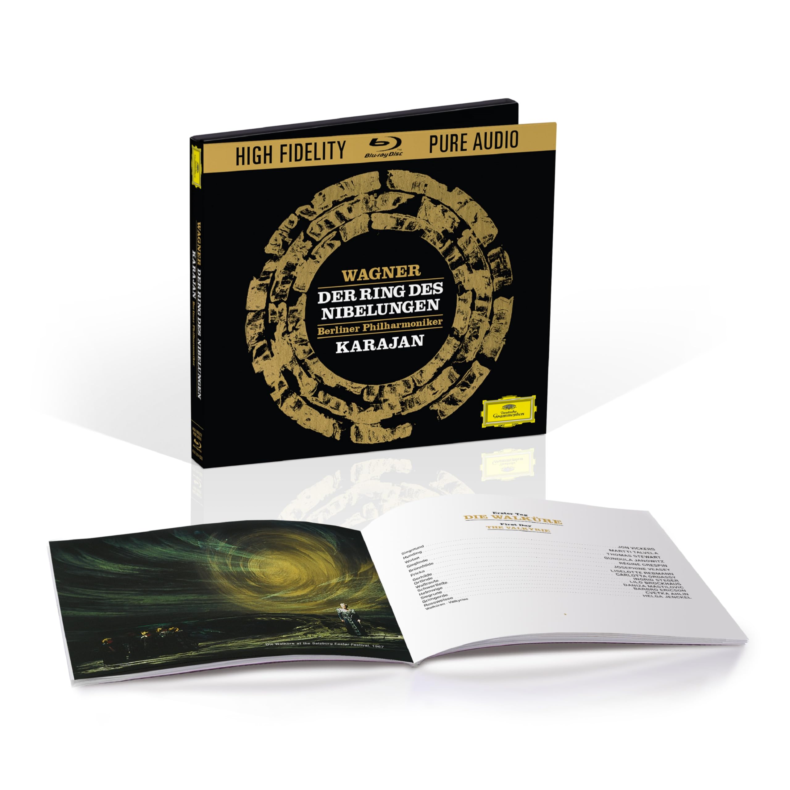 クラシック 14CD Herbert Von Karajan, Berliner  Wagner Der Ring Des Nibelungen UCCG976578 DEUTSCHE GRAMMOPHON /01200 Wagner: Der Ring des Nibelungen: Amazon.com.be: CDs & Vinyl