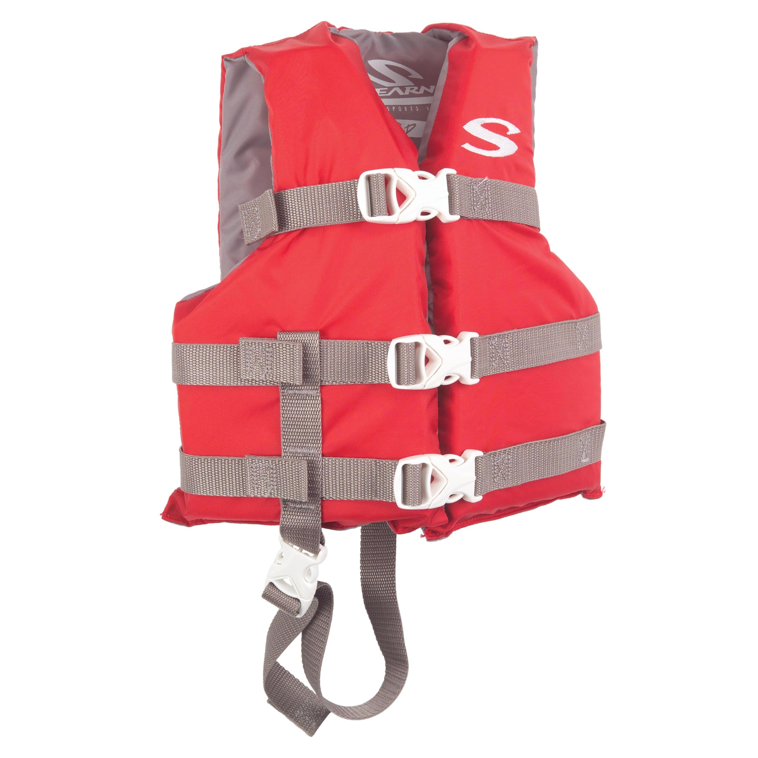 Stearns Kids Life Vest, USCG Approved Type III Life Jacket for Children Under 90lbs, Youth PFD for Boating, Swimming, Watersports, Pool, Beach, & More