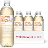 Tasteful Vitamin Water with Vitamin D Selenium Biotin - Sugar-Free Drink Enriched with Essential Nutrients 12 x 500 ml Including Deposit (Zero Pineapple)