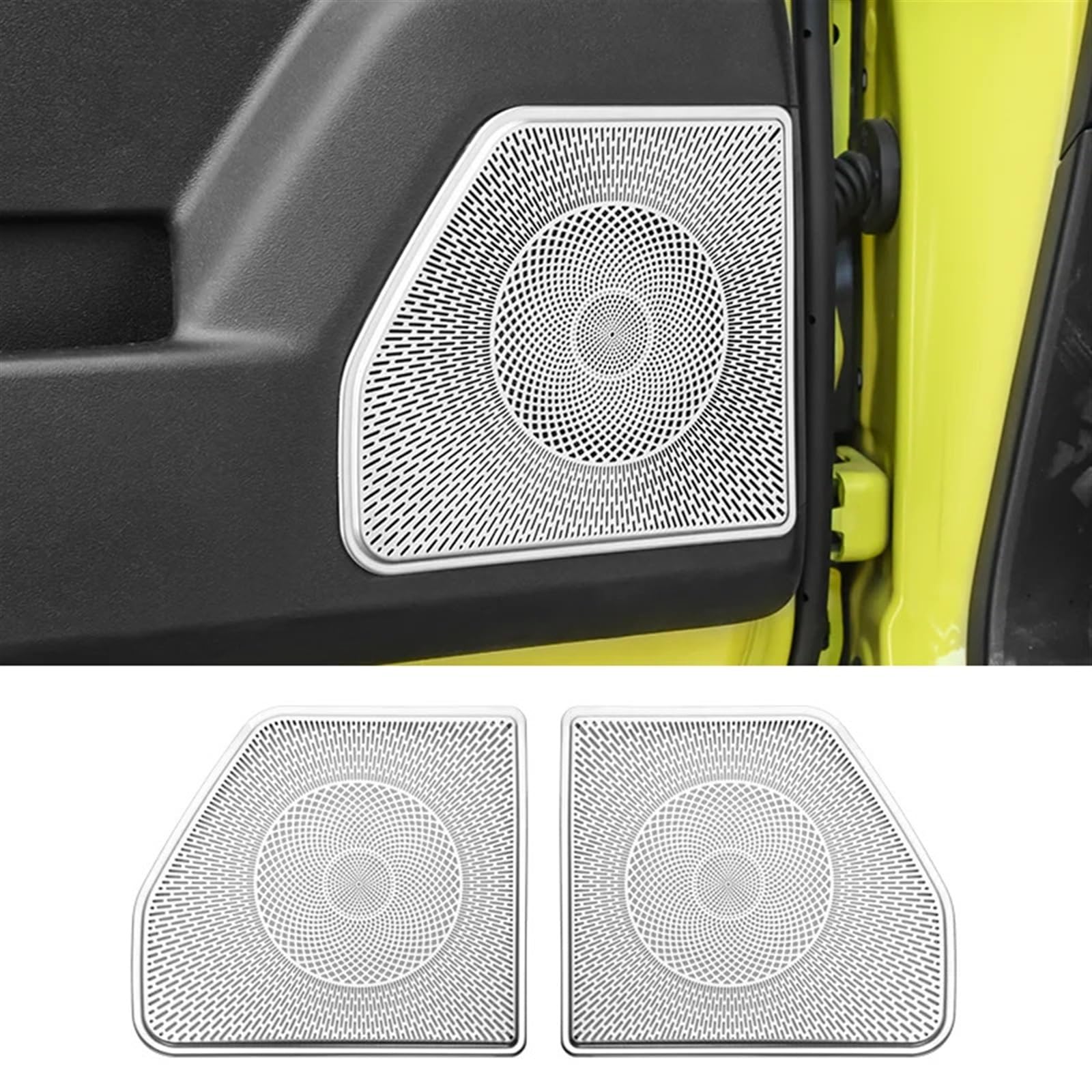 Amazon.co.jp: カーオーディオスピーカーカバートリムインテリア