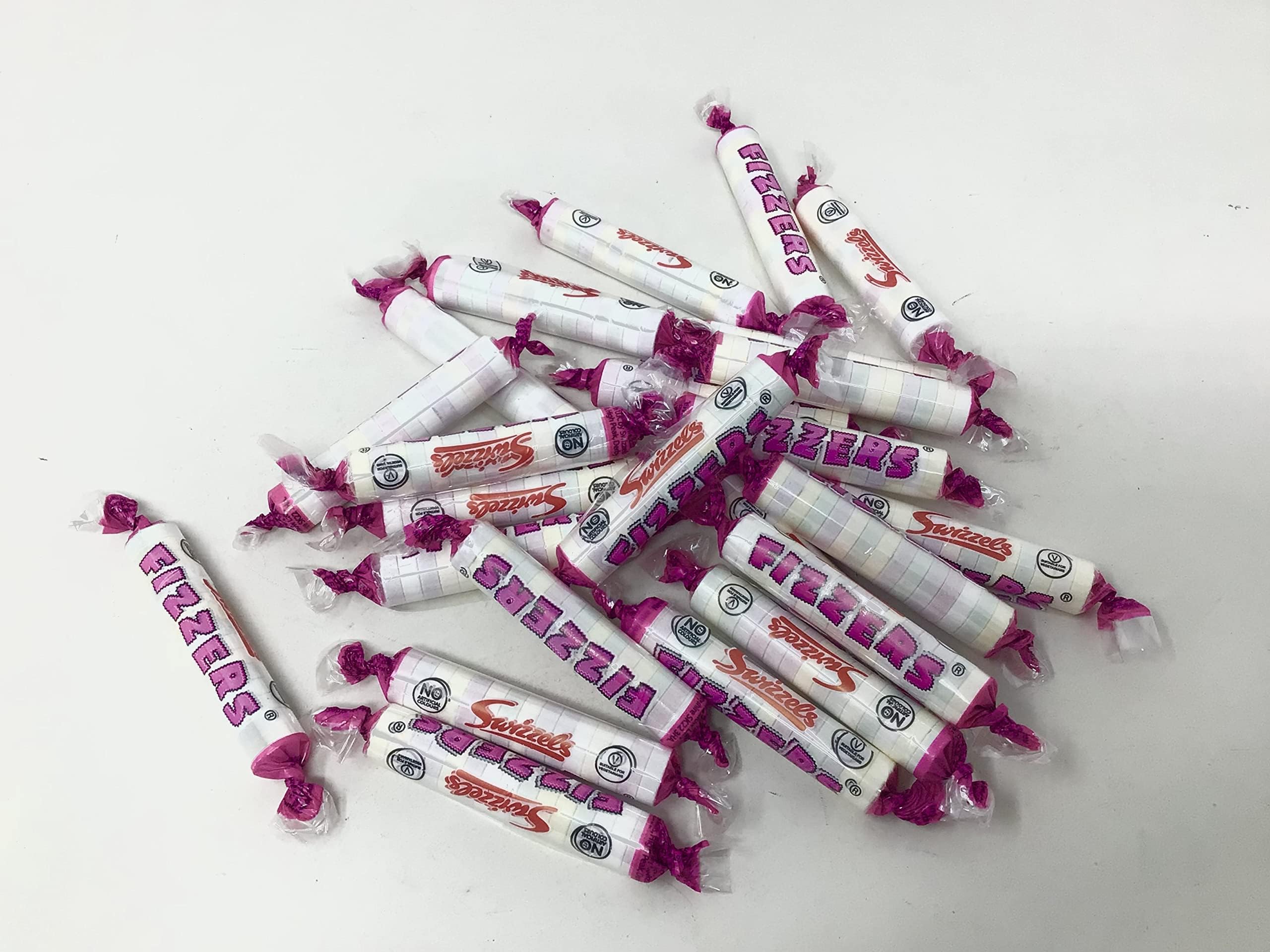 HABP GLOBALSwizzels Fizzers, Fruit Flavor Fizzy Sweets Party Bag (2lb)