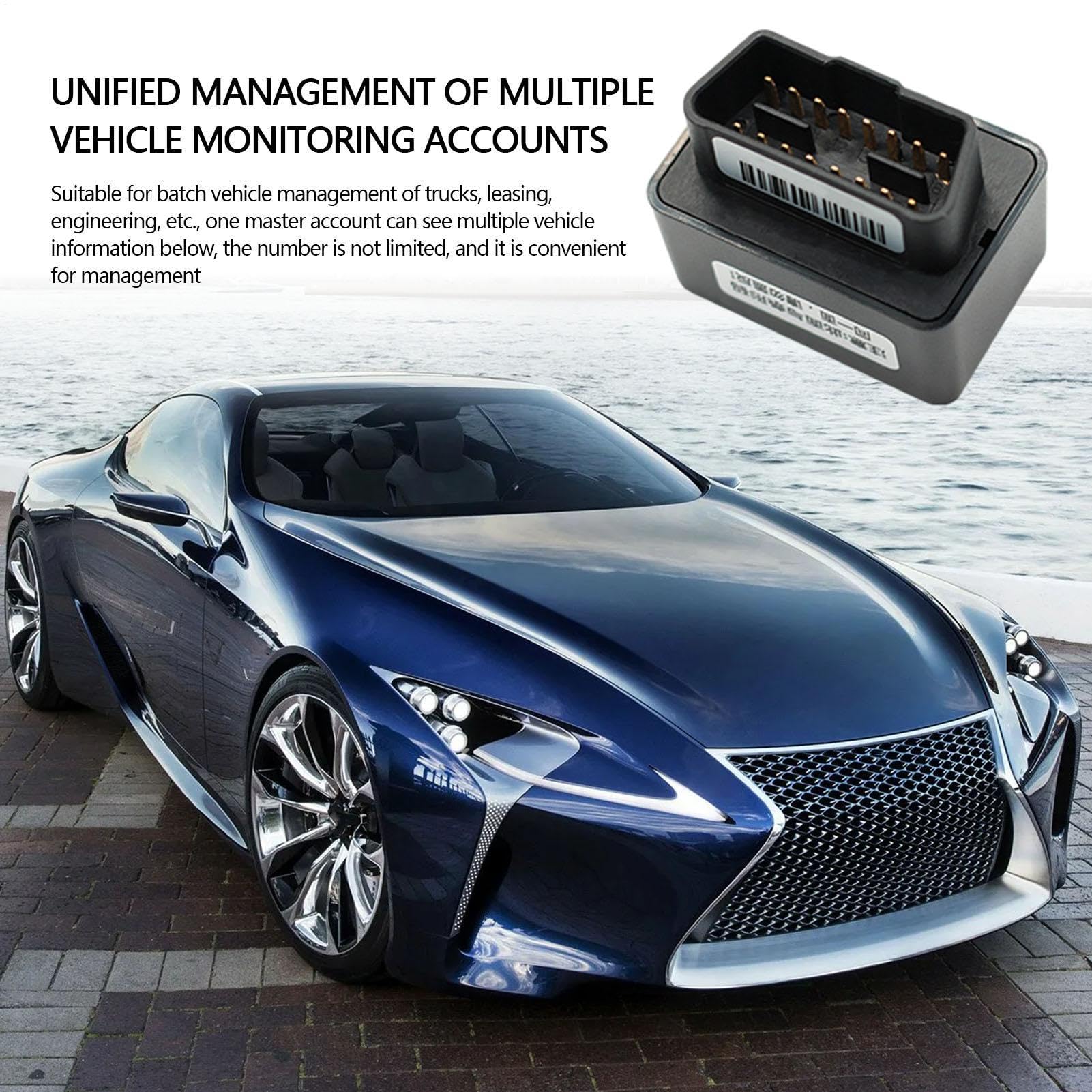 Localizzatore GPS per Veicolo a Motore Localizzatore GPS Portatile Con | Anti Smarrimento Localizzatore GPS Sensibile e per Automobile