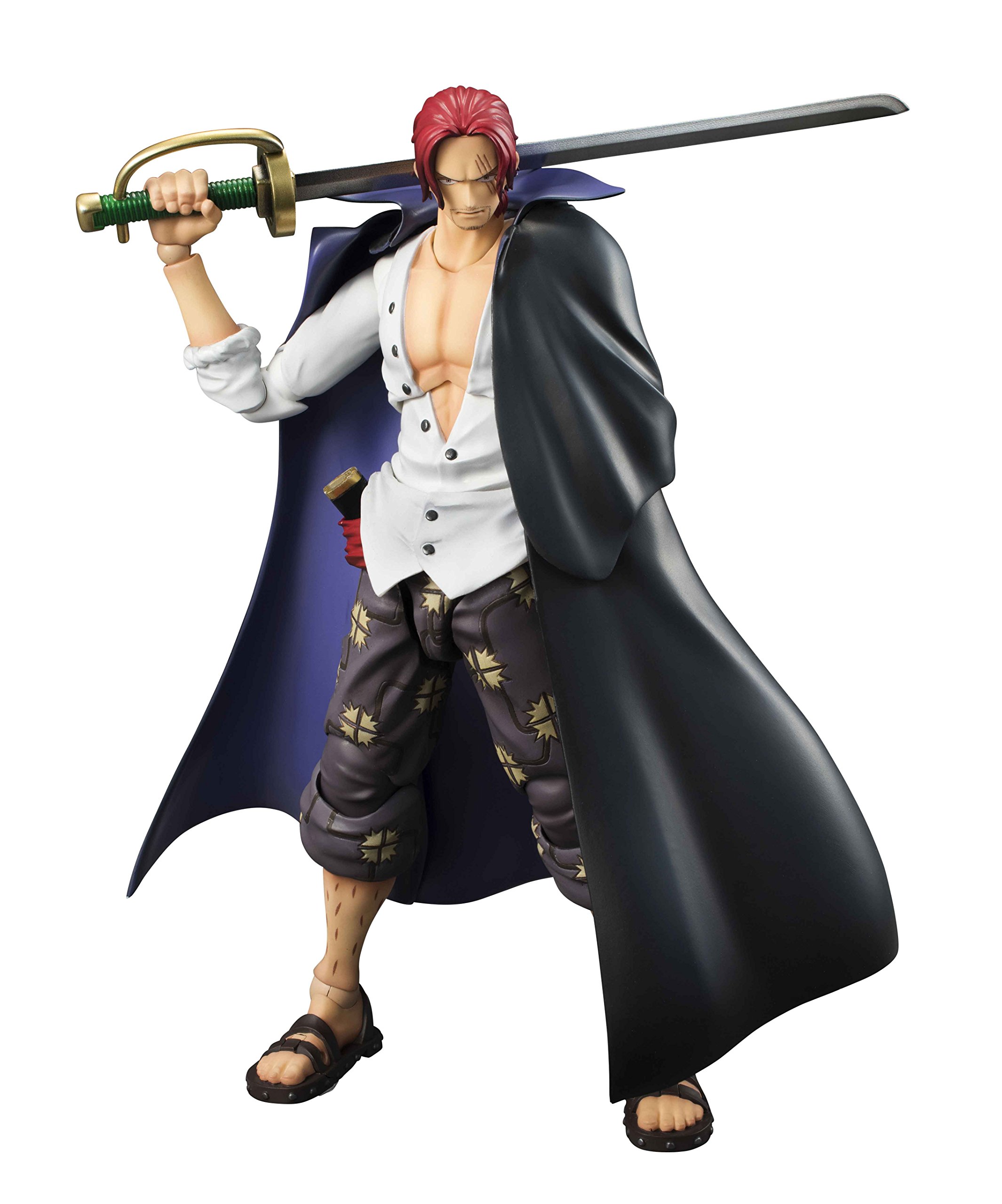 ヴァリアブルアクションヒーローズ ONE PIECE 赤髪のシャンクス(初回特典付) 約190mm PVC&ABS&POM製 塗装済み可動フィギュア