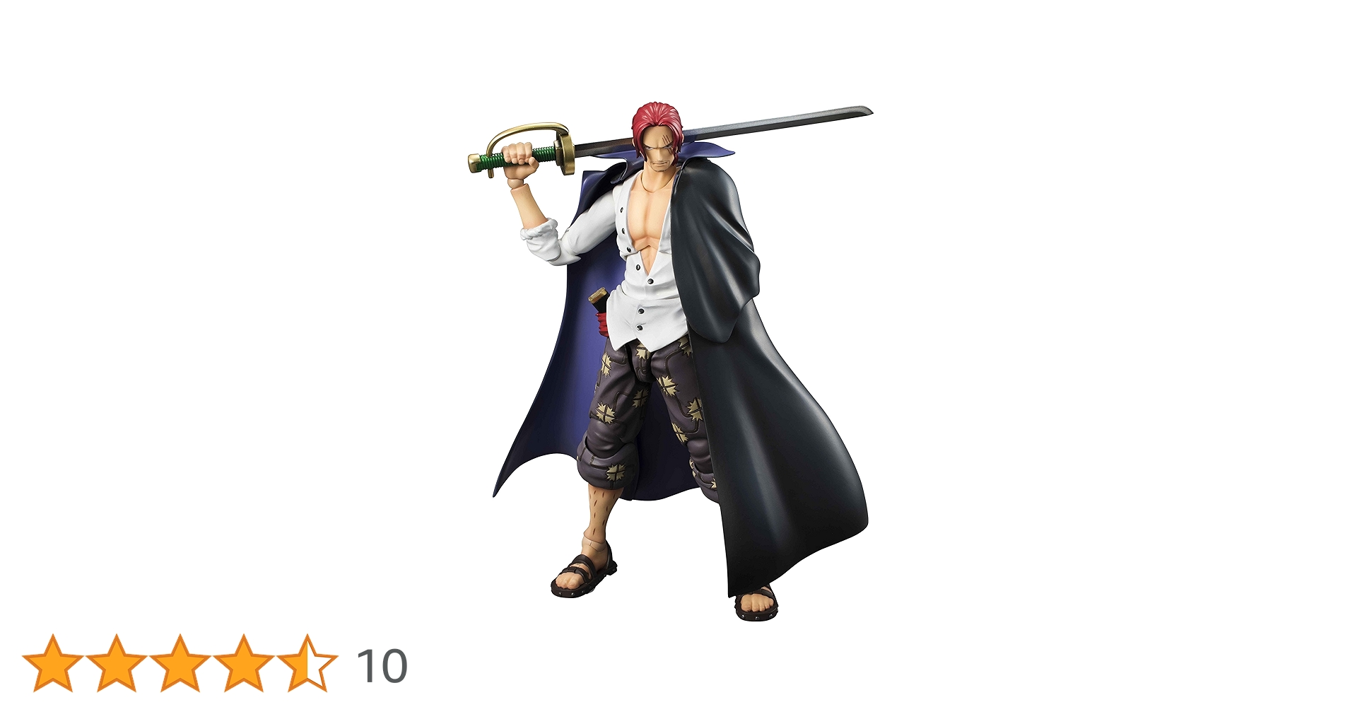 MegaHouse - ワンピース  ヴァリアブルアクション Heroes シャンクス ヴァリアブルアクション Heroes ONE PIECE 赤髪のシャンクスVer
